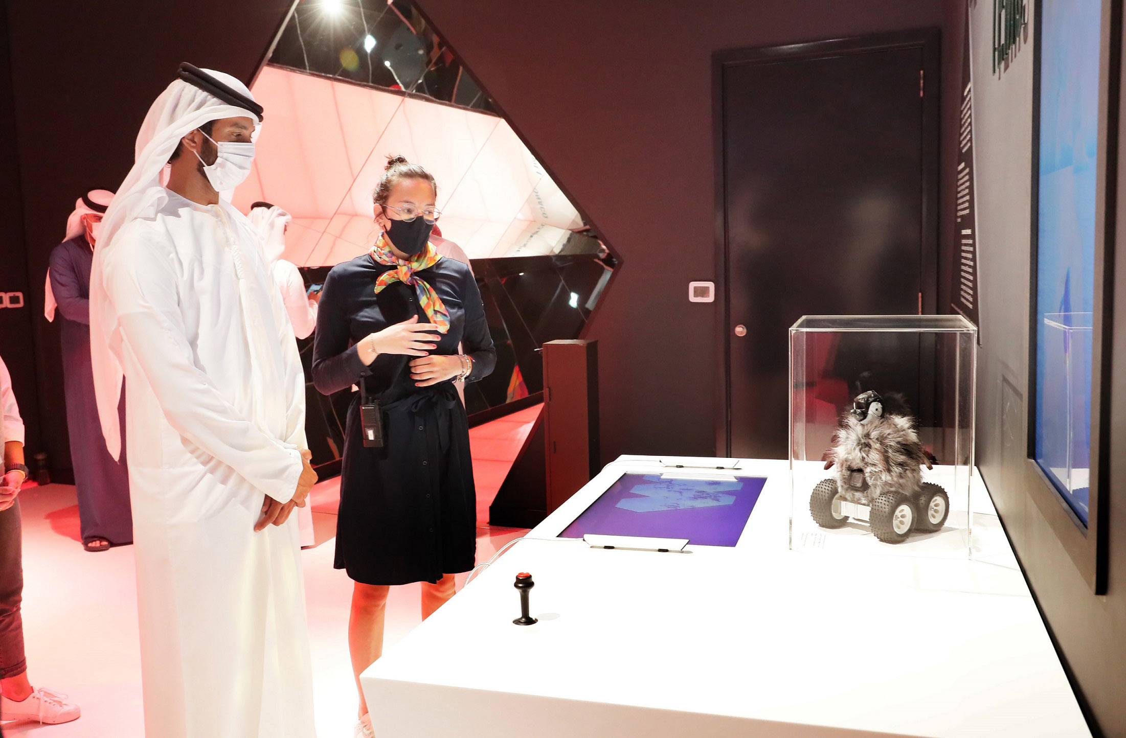 في زيارة إلى الجناح داخل إكسبو 2020  بن طوق: تصميم جناح موناكو يُترجم الفرص التجارية والاستثمارية المستدامة التي تقدمها الإمارة للعالم